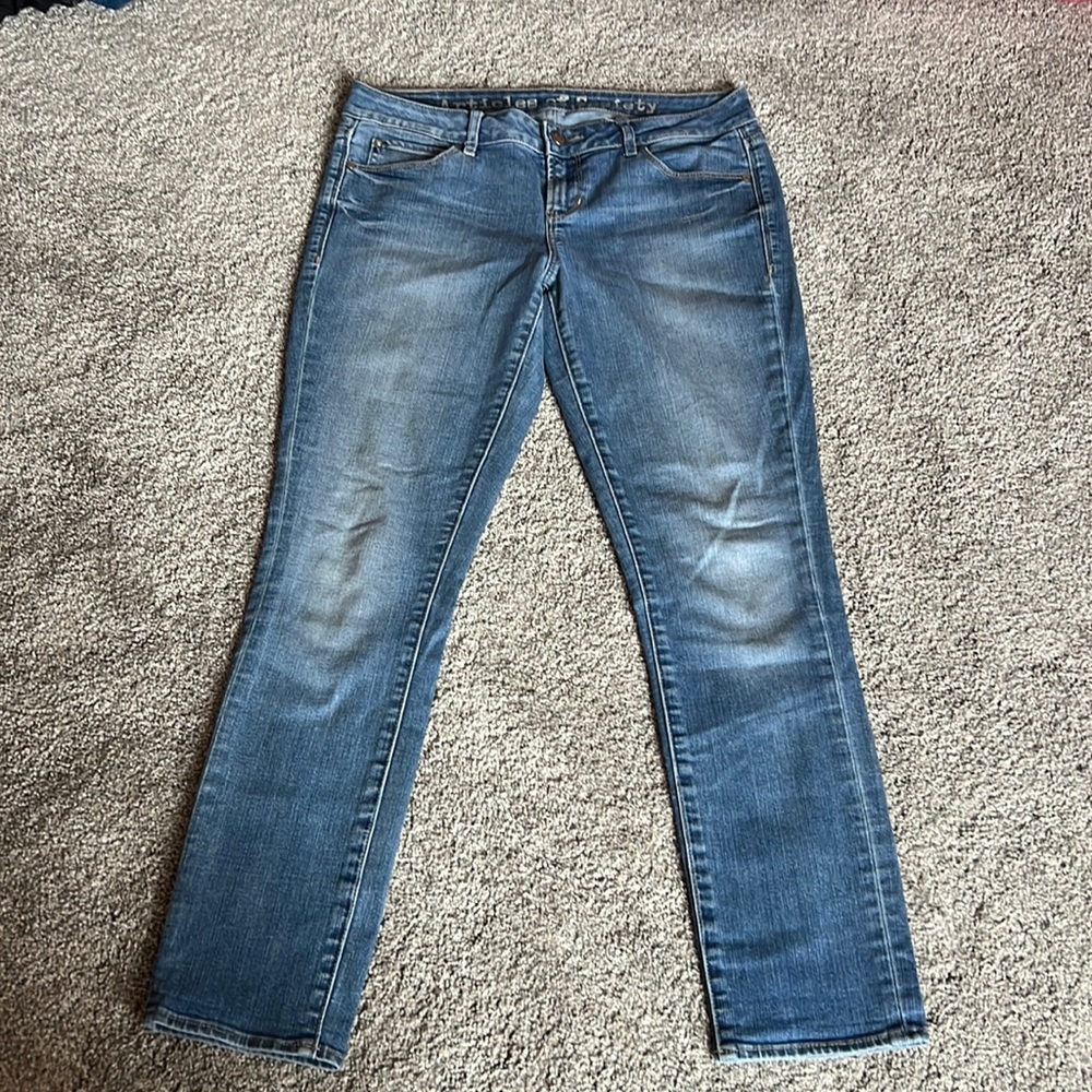 Articles of Society ankle crop skinny jeans
